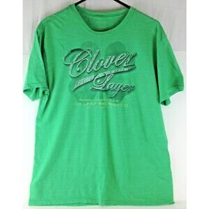 St Patricks Day Clover Lager Men's T-Shirt M Sonoma Green